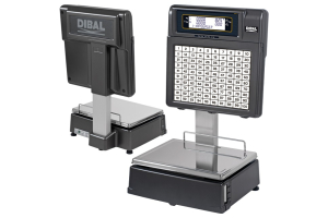 Весы торговые с чекопечатью Dibal M525D ALPHA (100 кнопок-для самообслуживания)